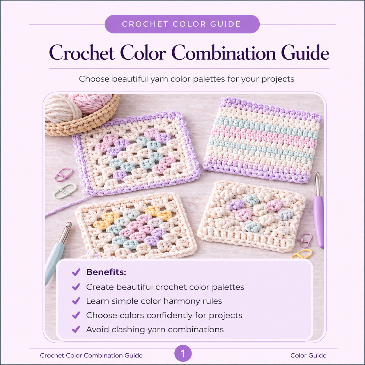Crochet Color Combination Guide