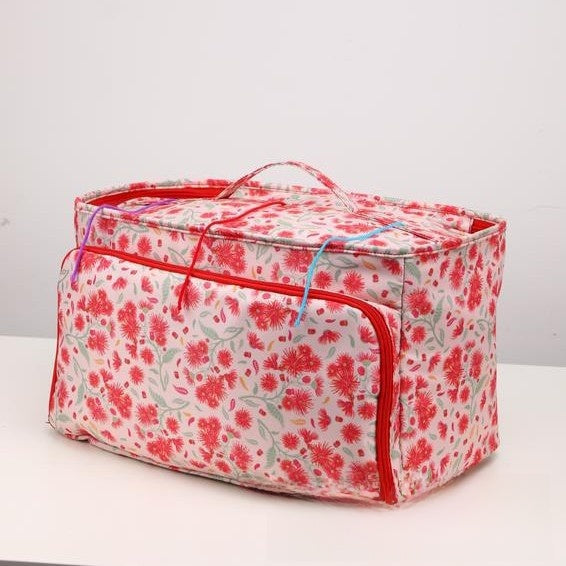 Three-Hole Crochet Storage Bag