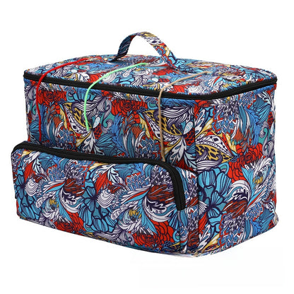 Three-Hole Crochet Storage Bag