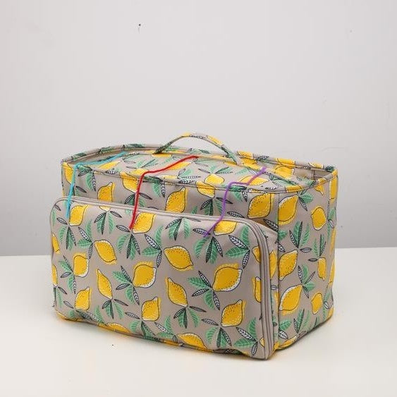 Three-Hole Crochet Storage Bag