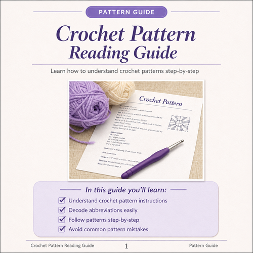 Crochet Pattern Reading Guide