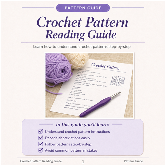 Crochet Pattern Reading Guide