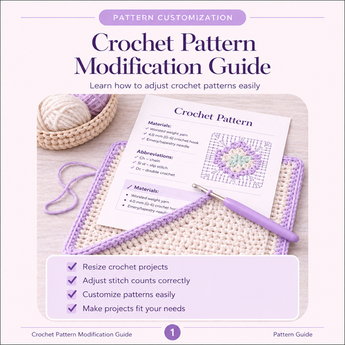Crochet Pattern Modification Guide