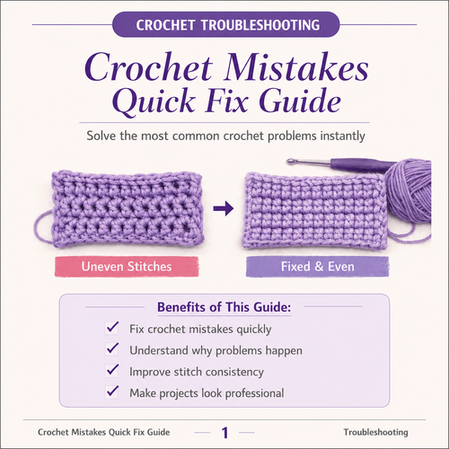 Crochet Mistakes Quick-Fix Guide