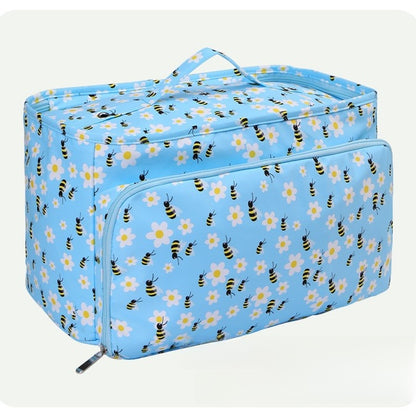 Three-Hole Crochet Storage Bag