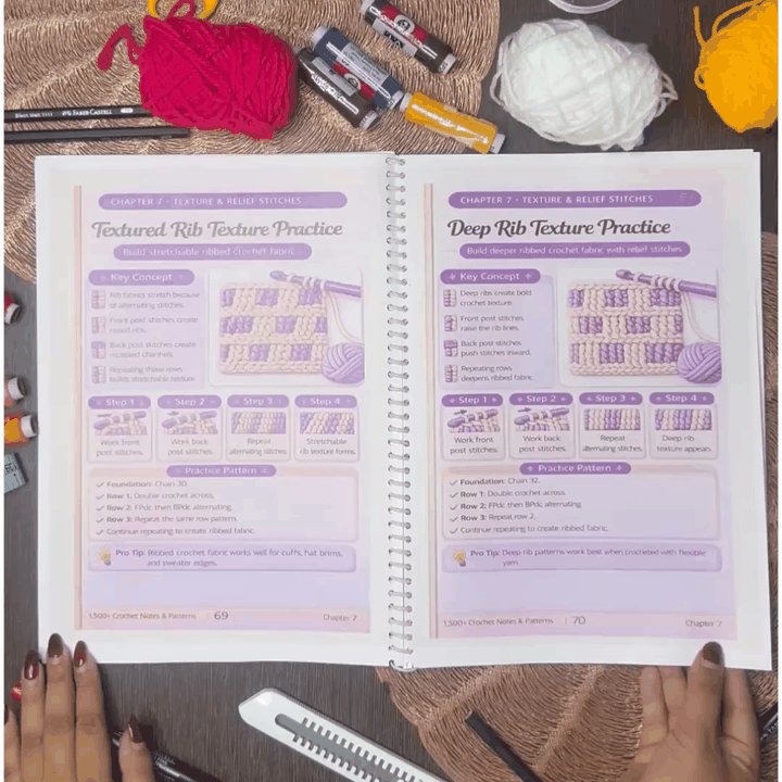 1,500+ Crochet Notes & Patterns