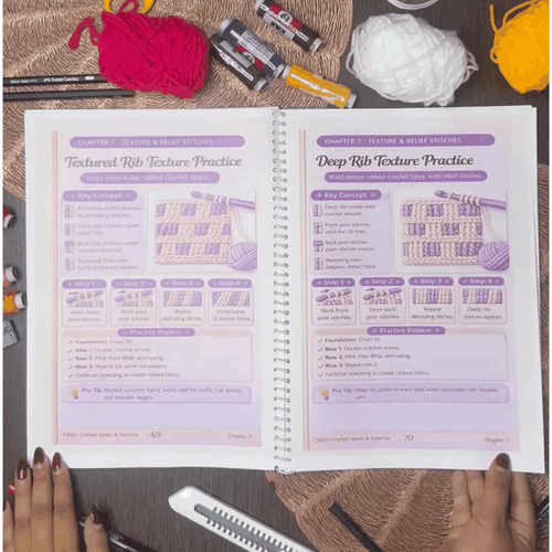 1,500+ Crochet Notes & Patterns